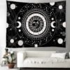 MOON tapestry Mandala Tapestry Hippie Macrame Tapestry Wall Hanging Boho Decor  Witchcraft Tapestry  Wall Decor