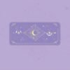 Magic Moon Star Purple Extra Large Kawaii Girl Gaming Mouse Pad Cute Xxl Desk Mat Water Proof Nonslip Laptop Desk Accessories - Desk Pads & Blotters