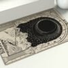 Magic Tarot Floor Mat Psychedlic The Moon Area Rugs Large Home Living Room Bedroom Carpet Print Mandala Anti Slip Decor Doormat