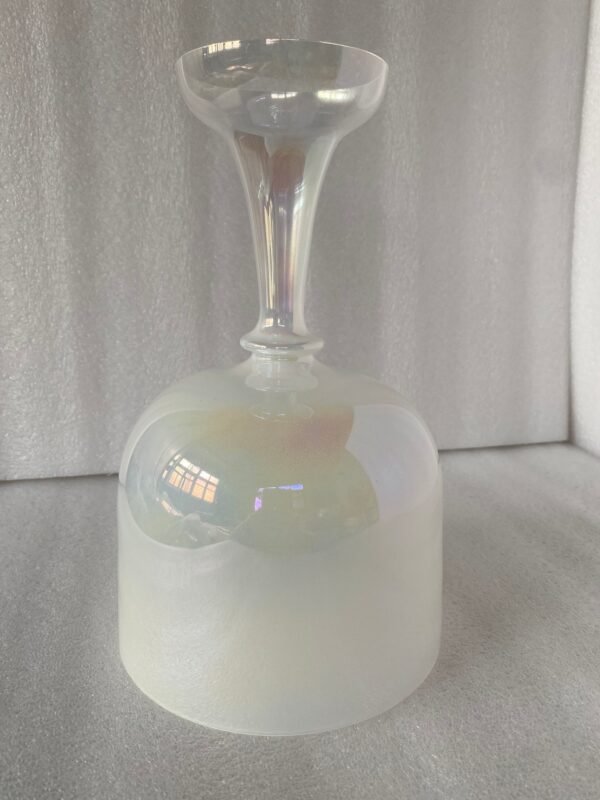 Magic White Color Chalice 4th Octave D# Note Crystal Singing Chalice Perfect Pitch 432hz For Sound Healing