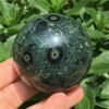 Magicun Crystal~Malachite crystal ball decoration natural original stone polished Feng Shui ball