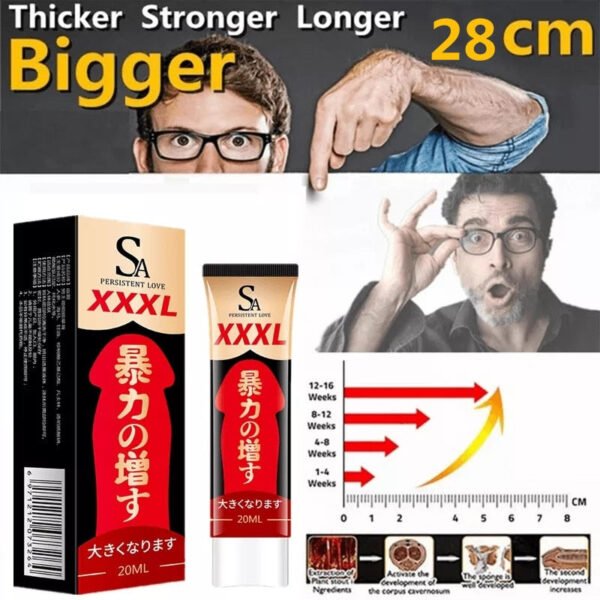 Male penis enhancement and enlargement Peni enlarge XXL Penis Enlargement Cream for Men Massage Gel
