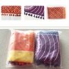Chakra Tapestry Meditation Yoga Rug Towels Mexico Chakras Tassel Striped Floor Mat 59 in (Soft Microfiber 59x30in)