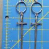 Medieval Worship Sword Earrings Witch or Pagan Alternative Goth  Silver Plated Classic Women Fashion Gift Jewelry