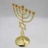 Menorah Candle Holder 7 Branch Isral Style 21cm Candelabra Jewish Candlestick Home Decoration