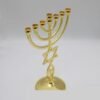 Menorah Candle Holder 7 Branch Isral Style 21cm Candelabra Jewish Candlestick Home Decoration