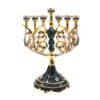 Menorah Candle Holder Resin Home Decoration Hanukkah David Star Jewish 9 Branch Candelabra Judaica Religious Decor