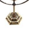 Menorah Home Decoration 7 Bracnh Judaica Religious 12 Tribes Hanukkah Candabra Alloy Decor