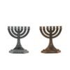 Menorah Home Decoration Jewish Candle Holder 7 Branch Judaica Religious Small Candlestick Jerusalem