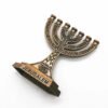 Menorah Home Decoration Jewish Candle Holder 7 Branch Judaica Religious Small Candlestick Jerusalem