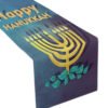 Menorah Tablecloth Hanukkah Dining Decor Wedding Party Table Cover Rectangular Coffee Desk Cloth Home Kitchen Decoration Nordic