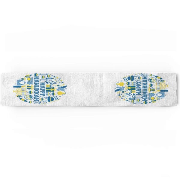 Menorah Tablecloth Hanukkah Dining Decor Wedding Party Table Cover Rectangular Coffee Desk Cloth Home Kitchen Decoration Nordic