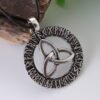 New Magicun Viking~Mens Trinity Triquetra Pendant Necklace Irish Jewelry Necklace Women Men Collier