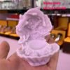Mermaid Dolphin Pearl Shell Crystal Ball Resin Base Magic Sphere Display Stand Home Decor Ornaments Pedestal