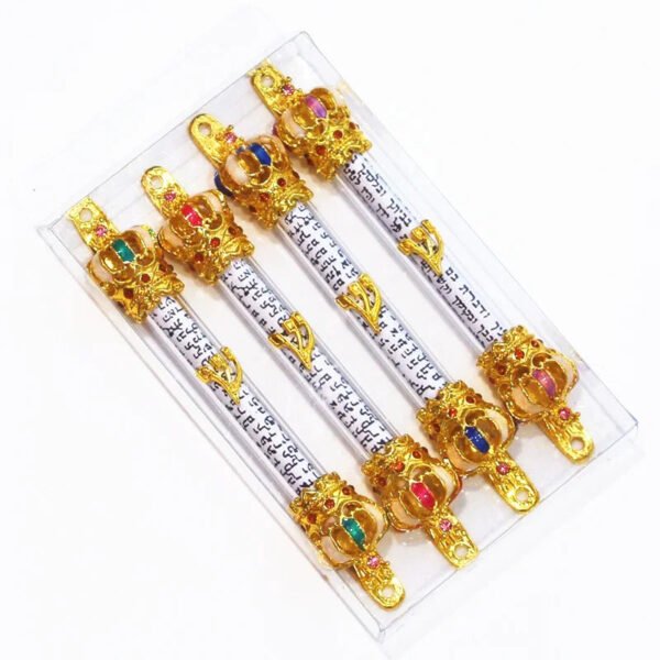 Mezuzah Home Decoration Messianic Case Judaism Menorah Hanukkah Gift Religious Jewish