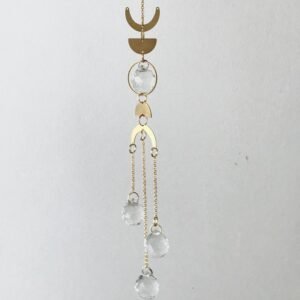 Moon-Phase-Sun-Catcher-Crystal-Light-Catcher-Handmade-Catcher-Witchy-Suncatcher-Prism-rainbow-Maker-Window-Hanging Moon Phase Sun Catcher Crystal Light Catcher Handmade Catcher Witchy Suncatcher Prism|rainbow Maker | Window Hanging