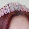 Moon  Raw crystal crown hairpin  wedding  witchcarft accessories princess bridesmaid gift