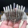 Magic Wicca~Moon Raw crystal crown witch wedding bride bridesmaid party jewelry stone headband witch accessories charm