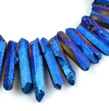 Magic Wicca~Moon Raw crystal crown witch wedding bride bridesmaid party jewelry stone headband witch accessories charm