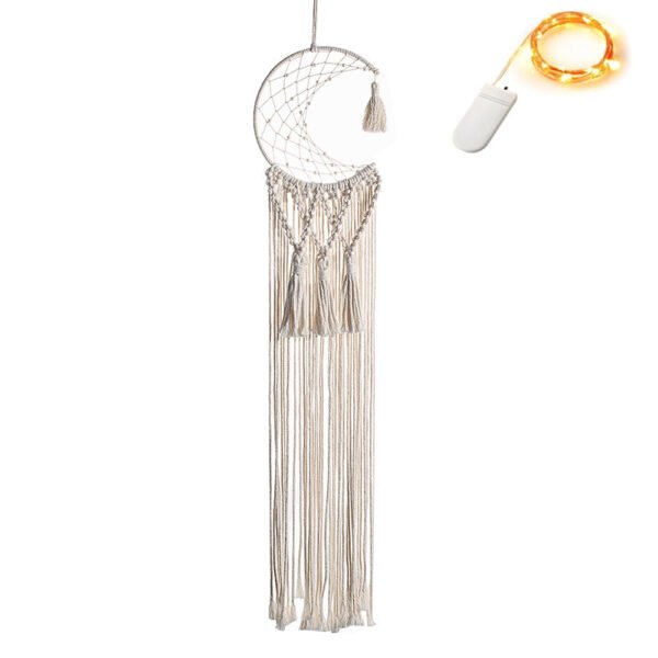 Moon Star Sun Macrame Wall Hanging Wall Tapestry  Boho Wall  Decor Macrame Deco Pared Handmade Kids Girls Room Decoration Gift  Wall Decor