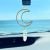 Moon crystal Crystal sun catcher prism sun catcher rear view mirror sun catcher car charm home decor crystal Quartz Gift