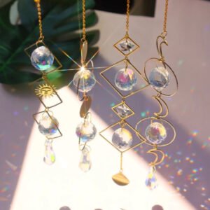 Multiple-Suncatcher-Crystal-Prism-Windows-Hanging-Rainbow-Maker-Home-Protection-Home-Decor Multiple Suncatcher Crystal Prism Windows Hanging Rainbow Maker Home Protection Home Decor