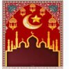 Muslim Carpet Islam Eid Mat Non Slip Prayer Rug
