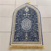 Muslim Carpet Velvet Kneeling Rug Islam Prayer Mat Ramadan Gift Church Utensils Islamic Eid Home Decoration