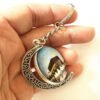 Muslim Keychain Ramadan Style Key Ring Islam Kaaba Crystal Key Chain