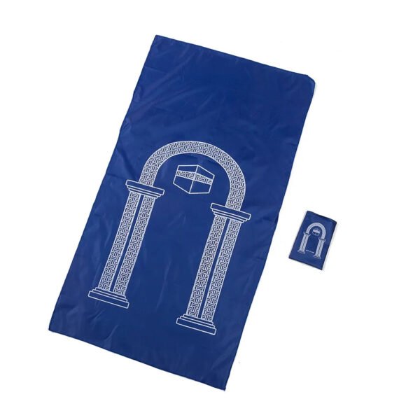 Muslim Portable Carpet Worship Pocket Prayer Rug Church Utensils Islam Eid Mat Non Slip Home Decor