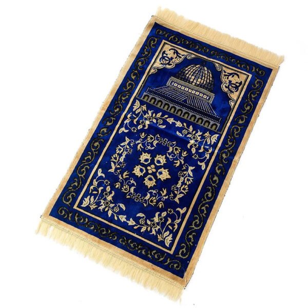 Muslim Prayer Mat Home Decor Blanket Bohemian Worship Carpet Portable Woven Rug Islamic Non Slip