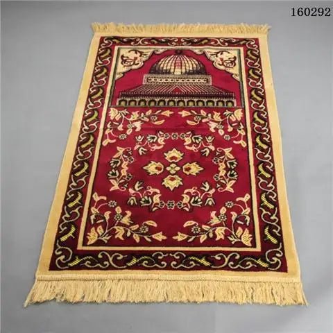 Muslim Prayer Mat Home Decor Blanket Bohemian Worship Carpet Portable Woven Rug Islamic Non Slip