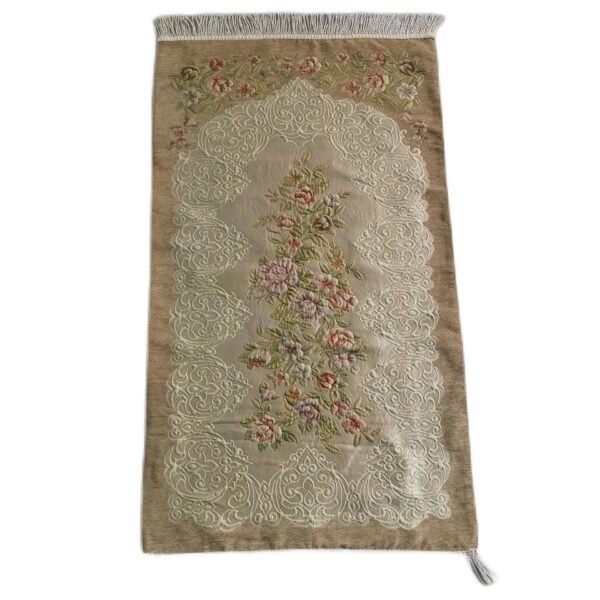 Muslim Worship Blanket Chenille Jacquard Carpet Prayer Mat Islamic