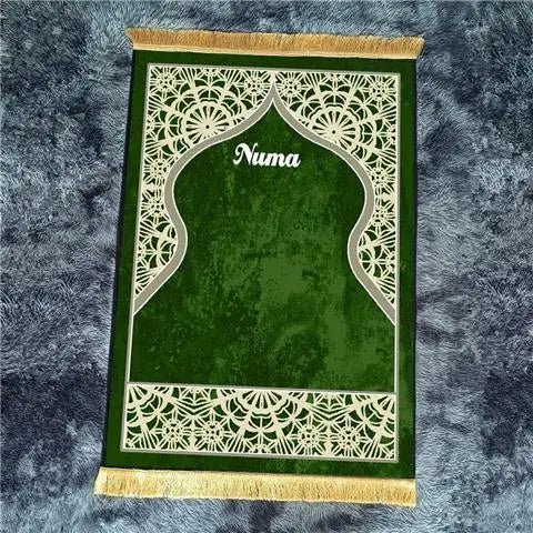 Muslimm Worship Blanket Mat Prayer Rug Home Decoration Eid Islam Non Slip Carpet