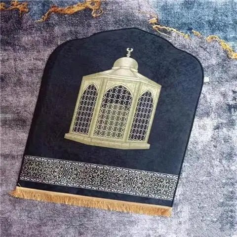 Muslimm Worship Blanket Mat Prayer Rug Home Decoration Eid Islam Non Slip Carpet
