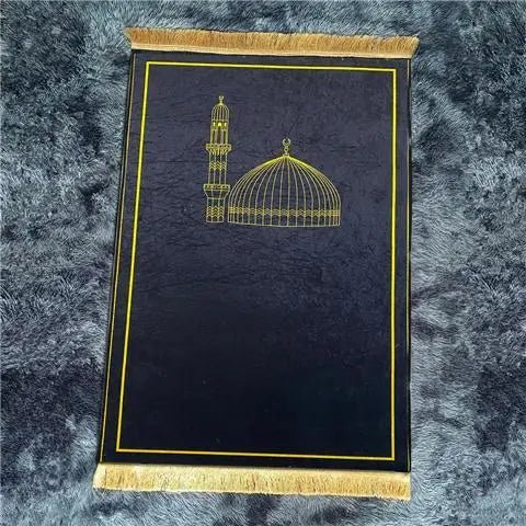 Muslimm Worship Blanket Mat Prayer Rug Home Decoration Eid Islam Non Slip Carpet