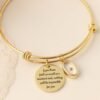 Mustard Seed Bracelet - Inspirational Christian Gift - Matthew 17:20 Bracelet- Faith As Small As A Mustard Seed Gift