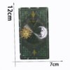 Mysterious Divination Gold Foil Tarot Blue Sun Moon Table Game Waterproof and Wear-resistant Gift Box Luxury Instruction Manual