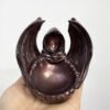 Mysterious Ninja Bat Sculpture Resin Crafts Ornaments Desktop Home Decor Crystal Ball Base Suitable for 4-6cm Balls