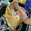 Mystery Divination Tarot Card Sun Moon Table Game Prediction Card Gift Box  PVC Waterproof Wear-resistant Luxury
