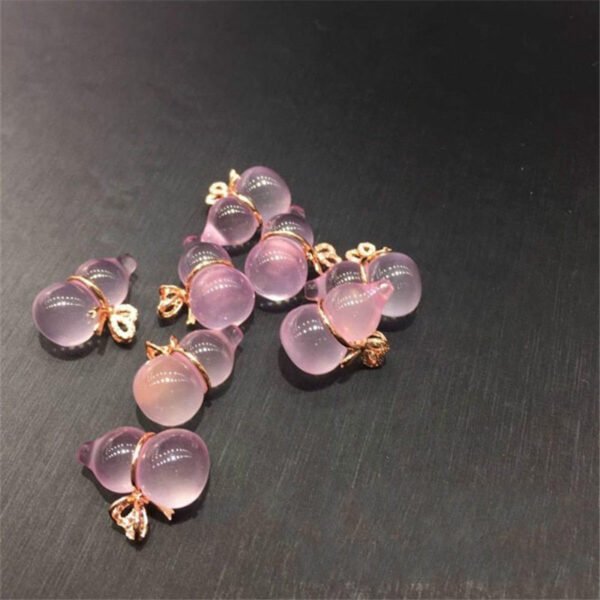 Magicun Crystal~Natura Crystal Gourd Pendant Female Fashion Necklace DIY