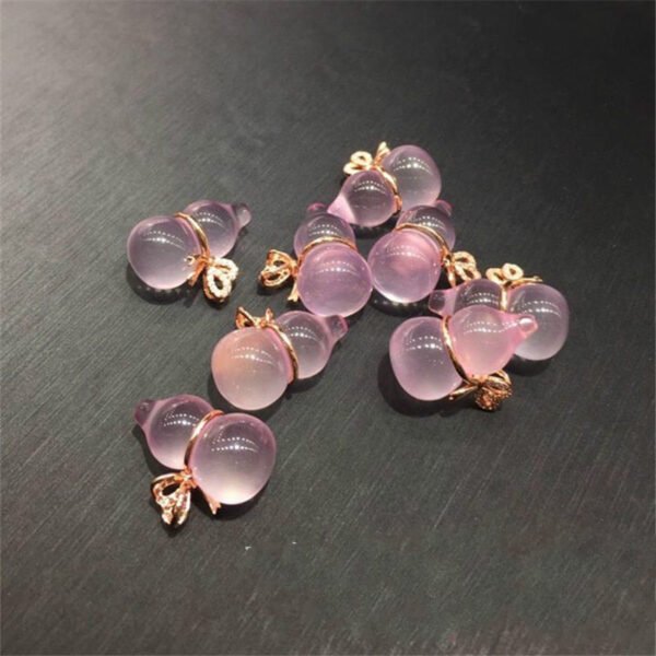 Magicun Crystal~Natura Crystal Gourd Pendant Female Fashion Necklace DIY