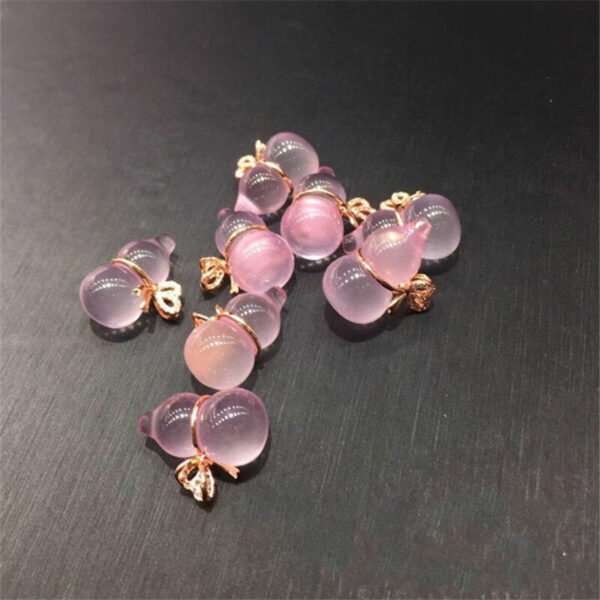 Magicun Crystal~Natura Crystal Gourd Pendant Female Fashion Necklace DIY