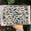 Natural Agate Geode Crystal Box Reiki Healing Mineral Specimen Collection