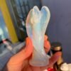 Crystal Stone Angel Figurines | Angel Figurines Natural Stone | Angel Crystal Carving - Stones