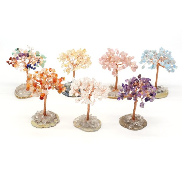 Natural Stone Tree Copper | Stones Tree Copper Wire | Tree Life Natural Stone - Natural