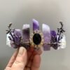 Natural Quartz Crown Amethyst Headband  Witch Accessories Gift