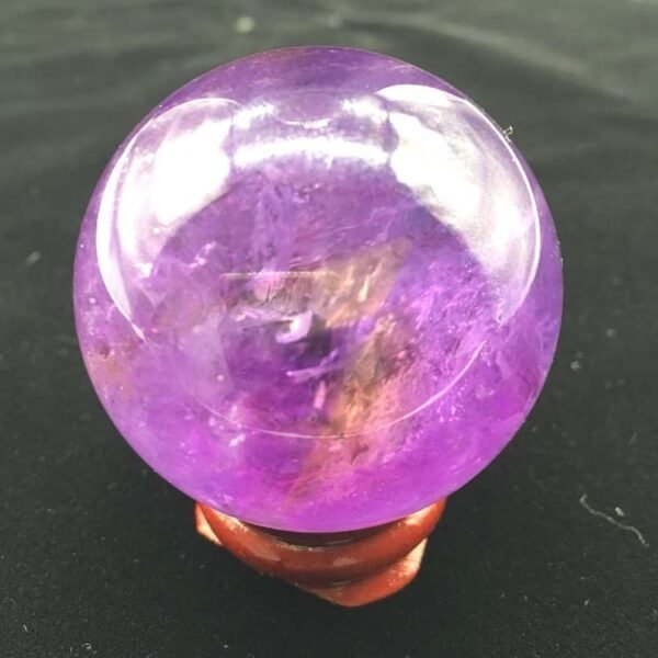 Magicun Crystal~Natural Uruguay Amethyst Ball Improve Feng Shui Home Office Amethyst Ball Decoration