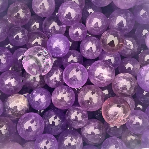 Magicun Crystal~Natural amethyst ball Brazilian amethyst ball for the wholesale of Buddha water  natur stones and crystals