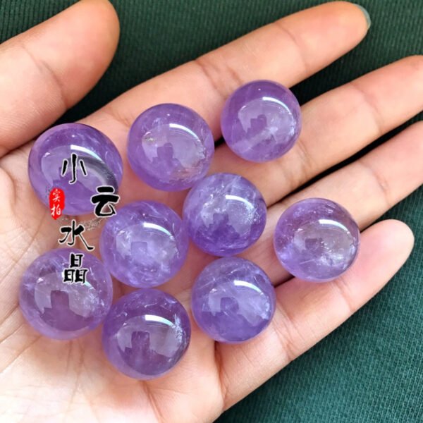 Magicun Crystal~Natural amethyst ball Brazilian amethyst ball for the wholesale of Buddha water  natur stones and crystals
